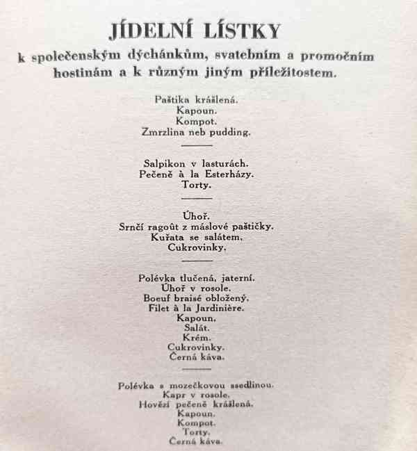 Starožitná Kuchařská kniha, spolek Domácnost, z roku 1921 - foto 17
