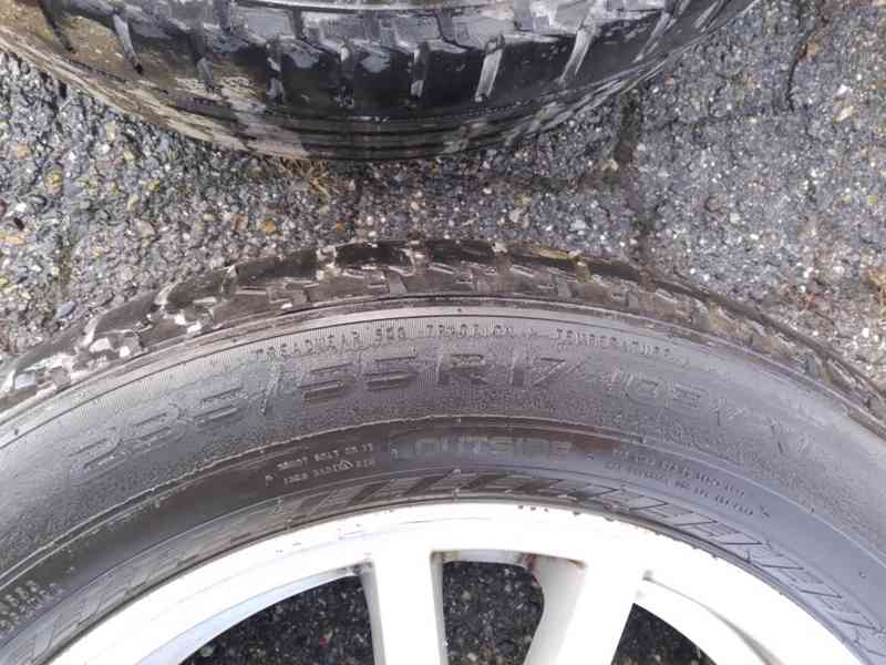 LETNÍ ALU KOLA 235/55R17 5x120 - foto 8