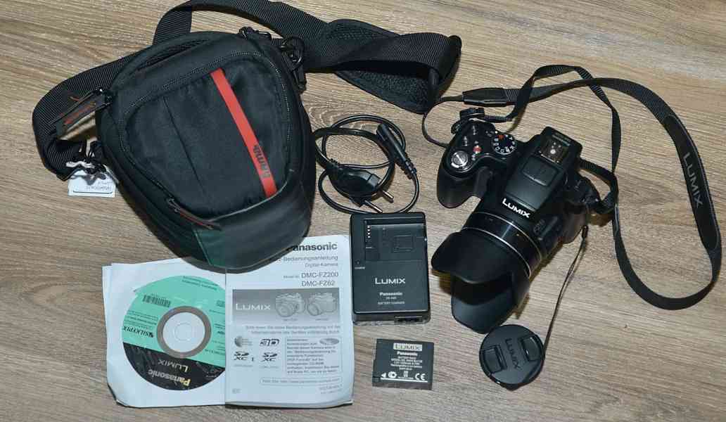 Panasonic Lumix DMC-FZ200 *12,1 MPix*Full HDV*BAG* - foto 3