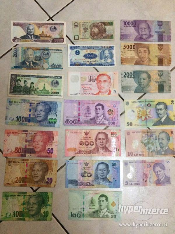 Unikátní sbírka bankovek z cizích zemí - foto 1