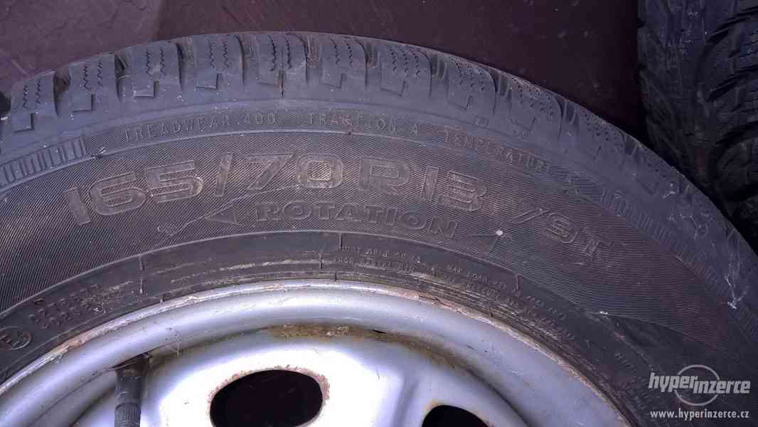 4x zimní pneu Nokian WR D3 165/70 R13 - foto 3