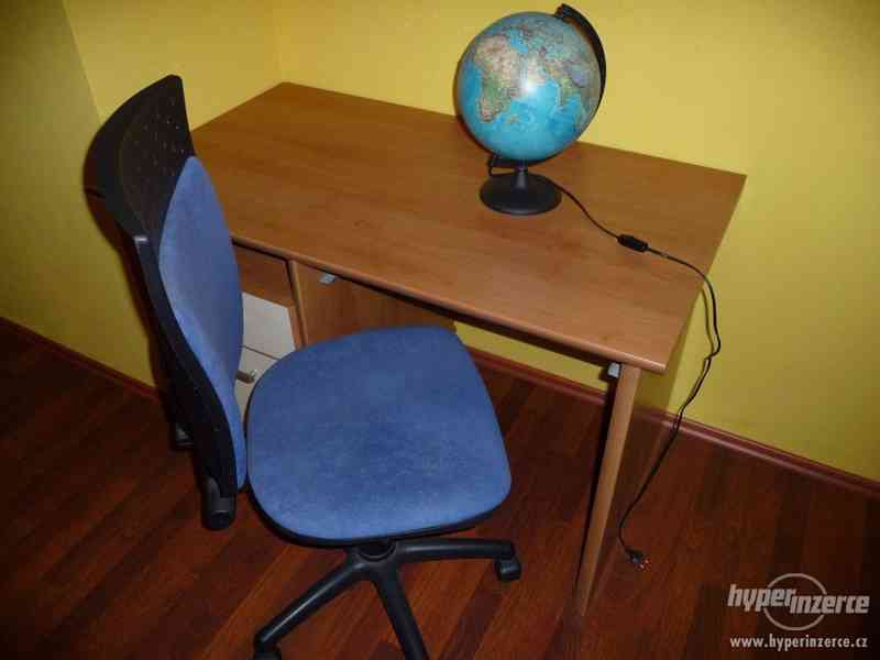 NOVÝ psací stůl. + bonus židle jako dárek - foto 2