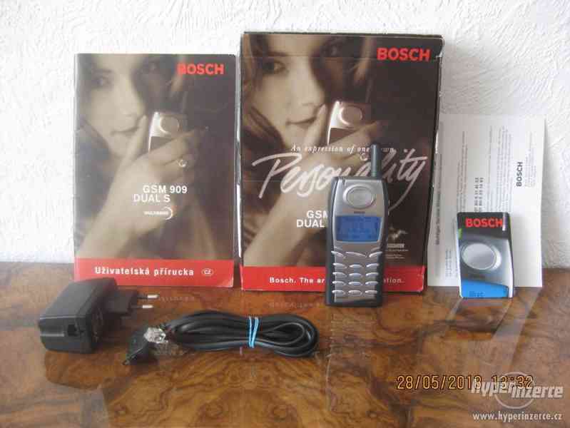 Bosch 909 DUAL S - historické telefony z r.2000 od 150,-Kč - foto 1