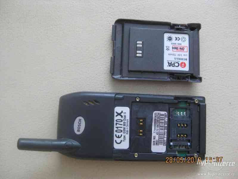 Bosch 909 DUAL S - historické telefony z r.2000 od 150,-Kč - foto 7