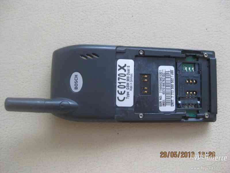 Bosch 909 DUAL S - historické telefony z r.2000 od 150,-Kč - foto 29
