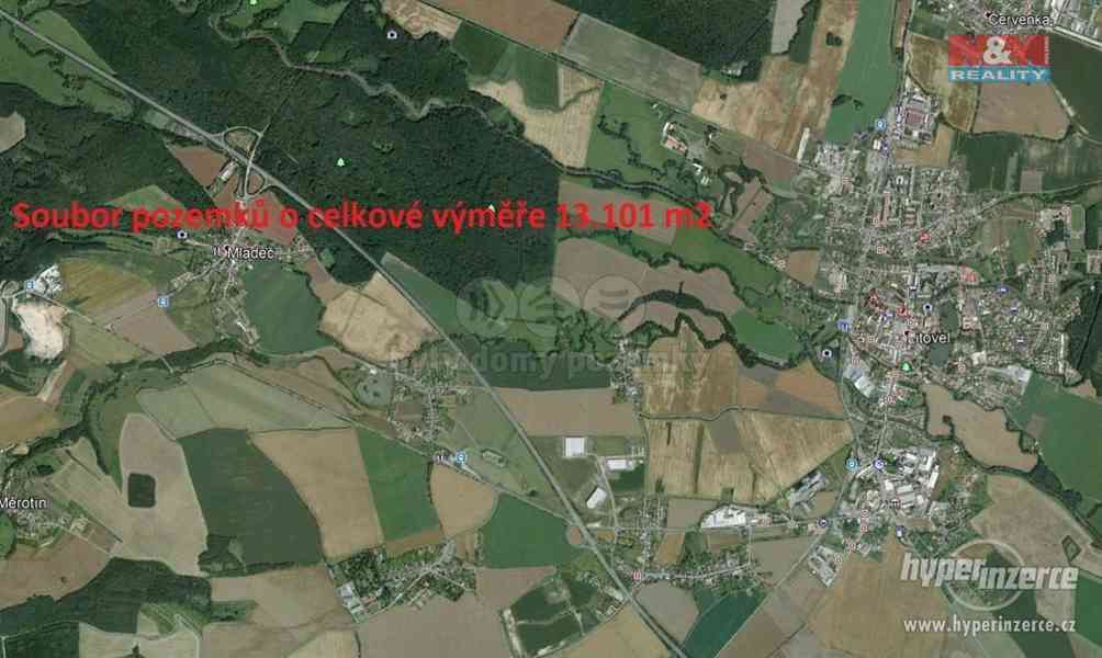 Prodej, louka, 13101 m2, Mladeč
