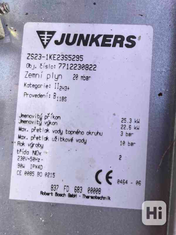 Plynový kotel Junkers ZS23-1KE (Novastar, Bosch) - foto 5