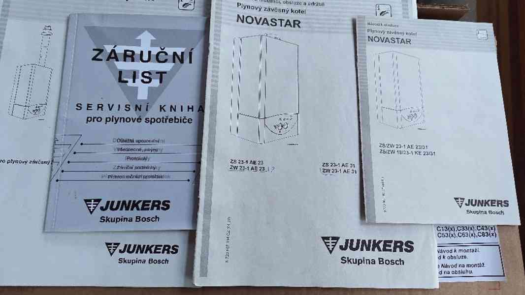 Plynový kotel Junkers ZS23-1KE (Novastar, Bosch) - foto 4