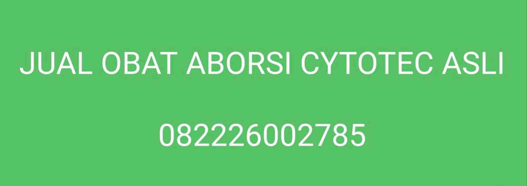 Apotek Obat Aborsi Cod Jakarta 0822.2600.2785 Obat Cytotec  - foto 1