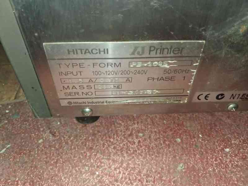 Průmyslová kontinuální inkoustová tiskárna HITACHI - foto 2