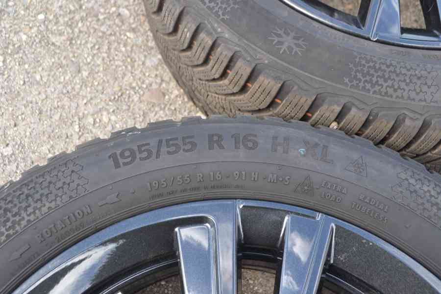 Š.Fabia IV/VW Polo. S.Ibiza -NOVÁ zimní ALU sada 195/55R16 - foto 10