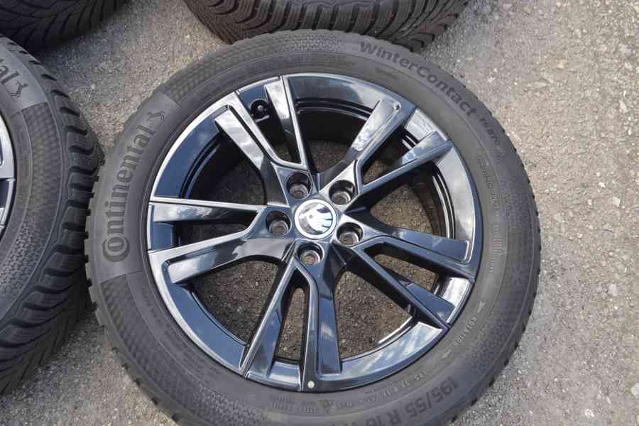 Š.Fabia IV/VW Polo. S.Ibiza -NOVÁ zimní ALU sada 195/55R16 - foto 5