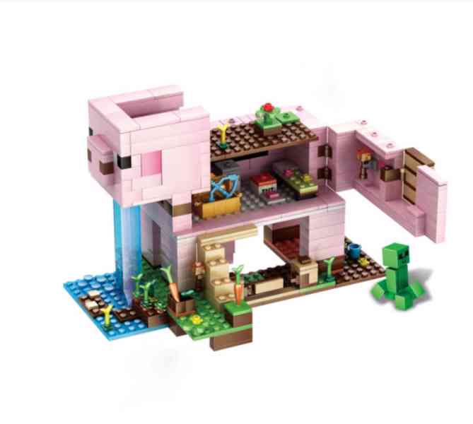 Stavebnice Minecraft Pig House - foto 1