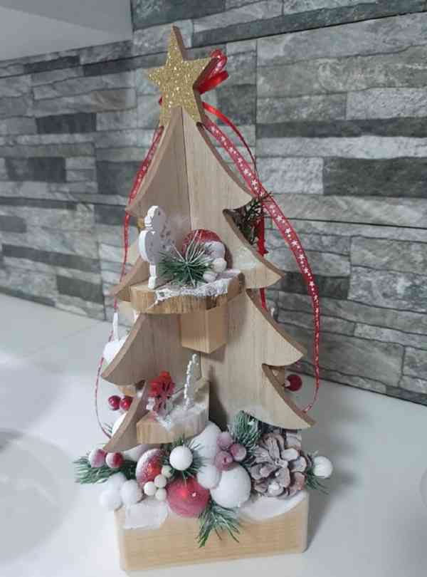Vánoční stromeček- dekorace  - foto 2