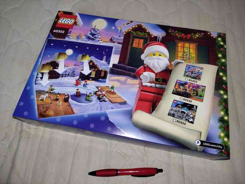 LEGO City adventní kalendář 60352 nový nerozbalený - foto 2
