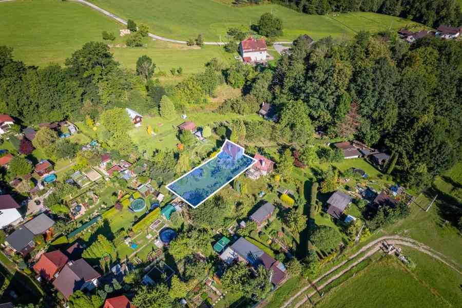 Prodej krásné zahrady se zděnou chatou, 339 m2, Dolní Žukov, Český Těšín  - foto 2