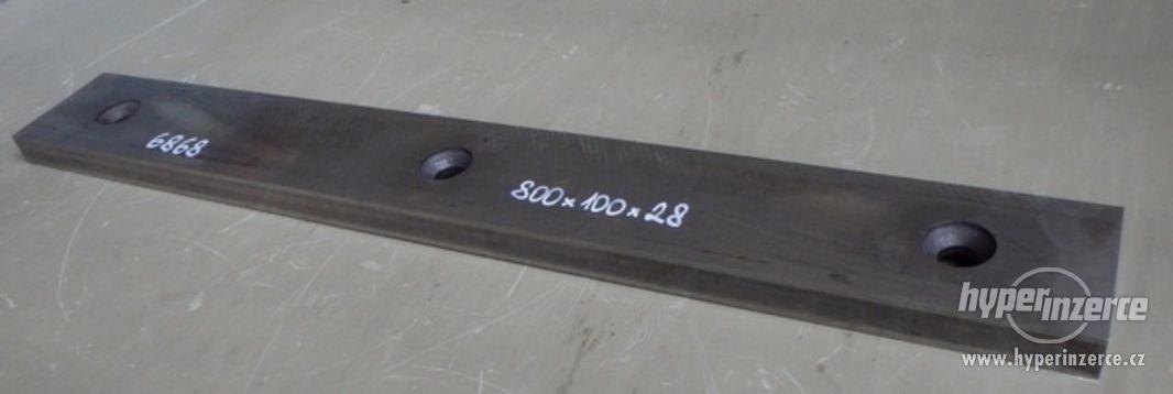 Sada nožů do strojních nůžek 800x100x28mm (6731.) - foto 4