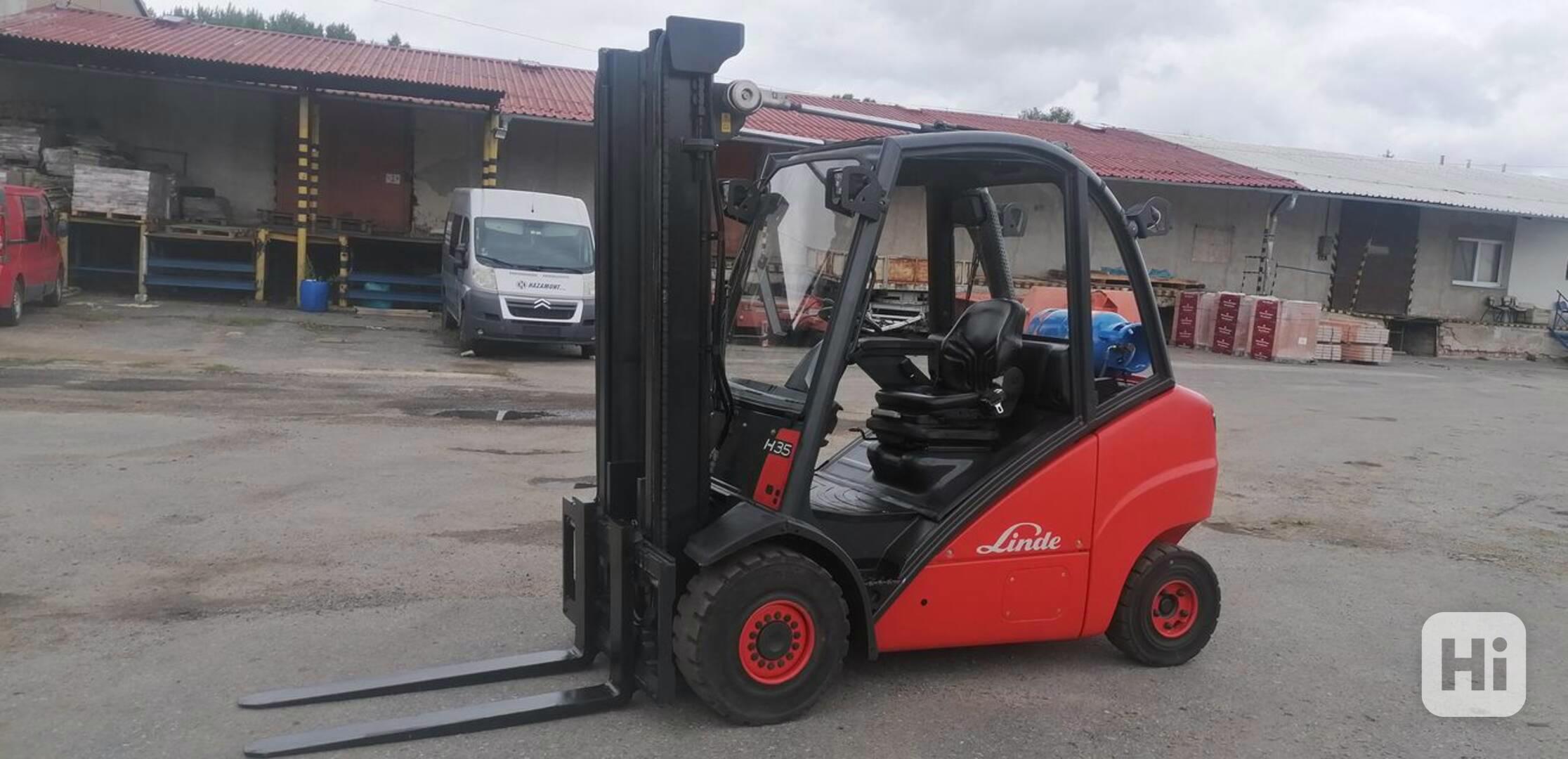LINDE H35T boční posuv  SLEVA - foto 1
