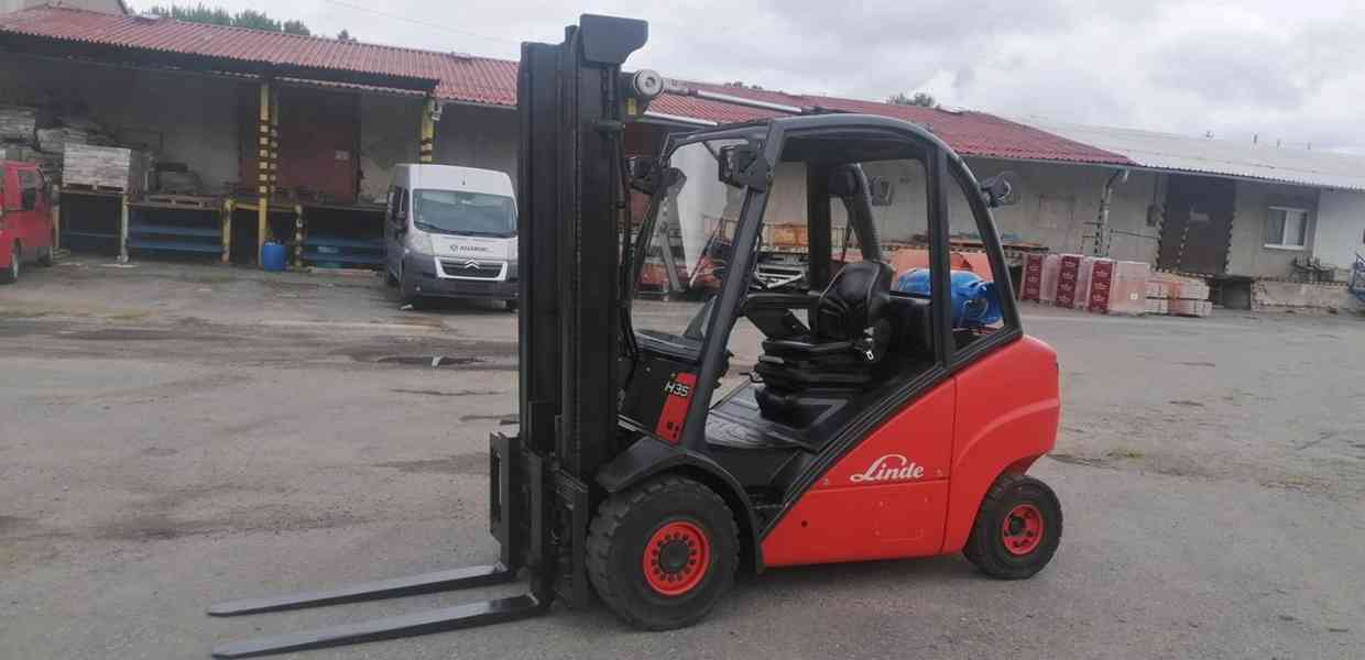 LINDE H35T boční posuv  SLEVA - foto 1