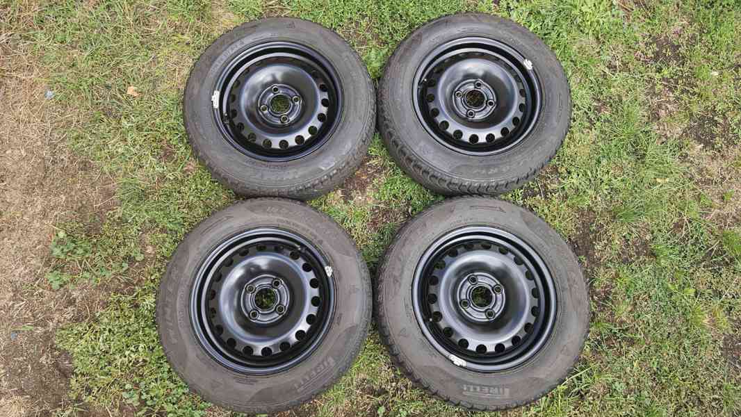 Škoda Citigo zimní pneumatiky 165/70R14 disky 5Jx14 4x100  - foto 1