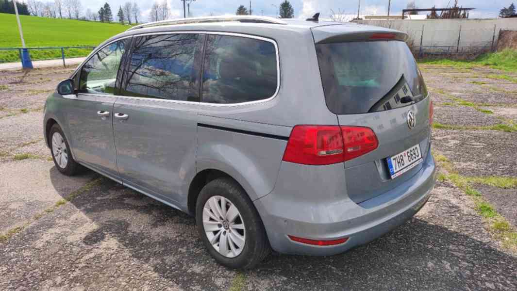 VW Sharan III 2.0TDI 103kw 4 Motion Highline 7mist CZ 2014 - foto 4