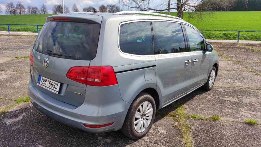 VW Sharan III 2.0TDI 103kw 4 Motion Highline 7mist CZ 2014 - foto 6