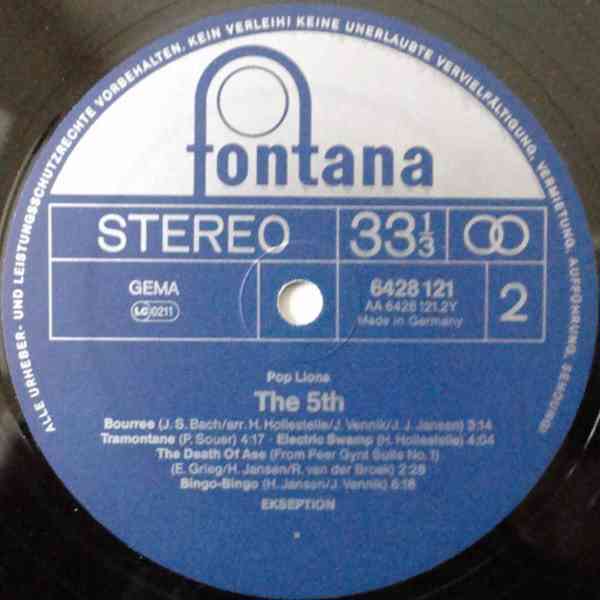 Ekseption ‎– The 5th  (LP)  - foto 4