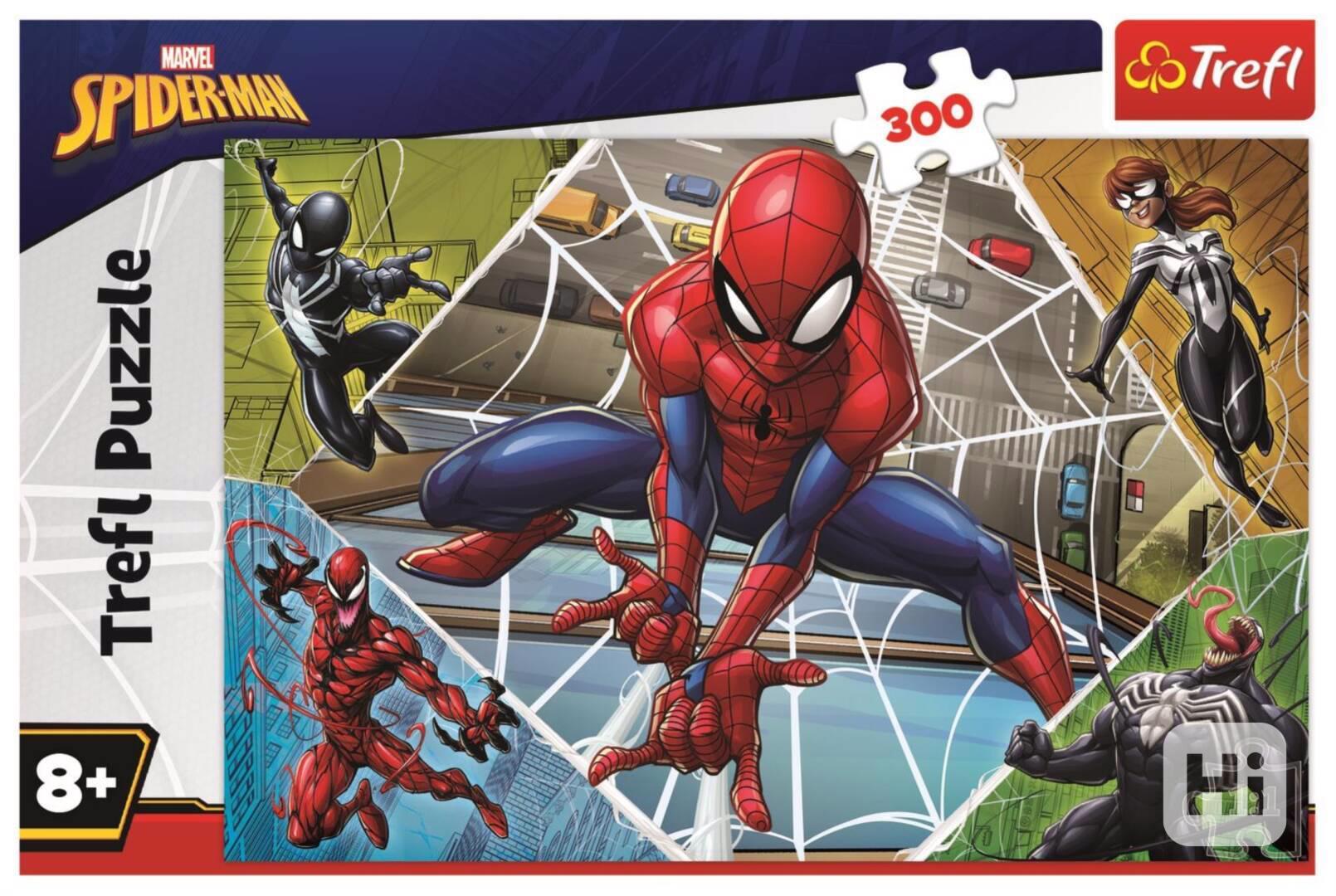 Nové velké puzzle SPIDERMAN - v krabici, 300 dílků - foto 1