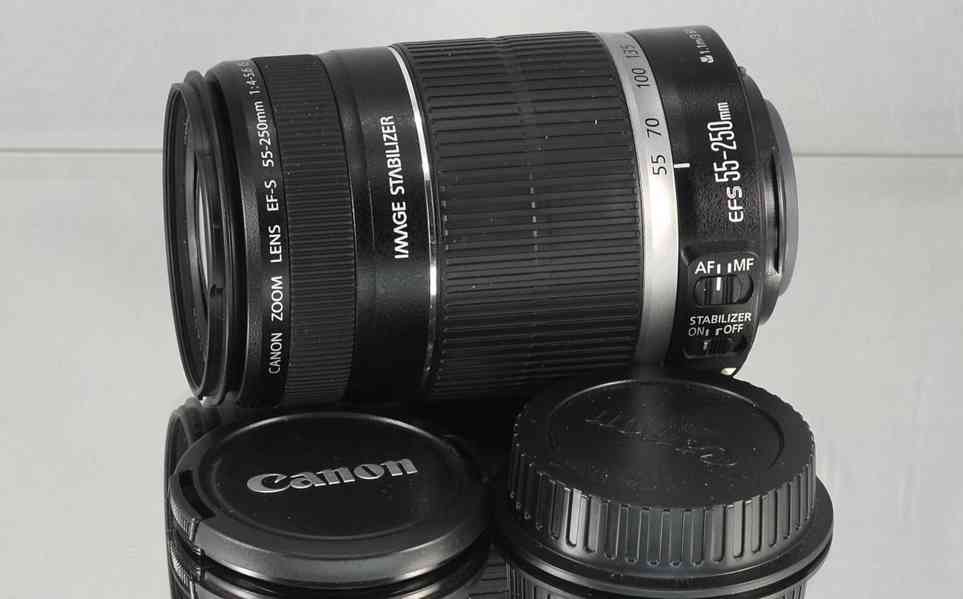 Canon EF-S 55-250mm f/4-5.6 IS **APS-C TELE-ZOOM - foto 3