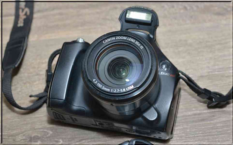 Canon PowerShot SX40HS  12MPix*35x Op.Zoom*fullHDV - foto 3