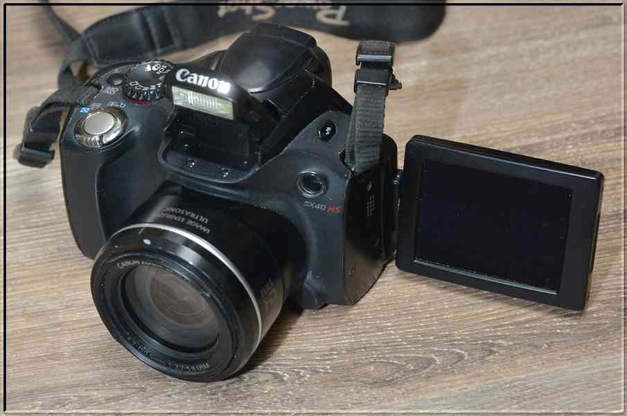 Canon PowerShot SX40HS  12MPix*35x Op.Zoom*fullHDV - foto 4
