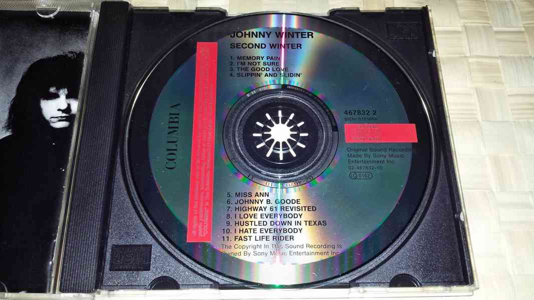 CD Johnny Winter : Second Winter - foto 4
