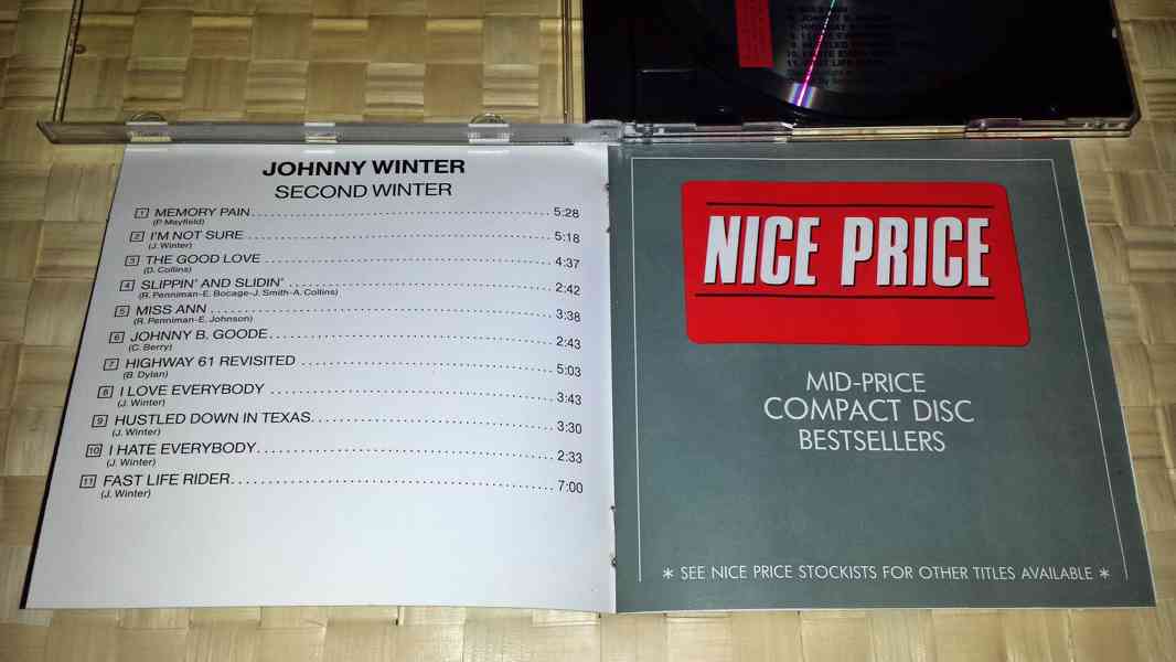 CD Johnny Winter : Second Winter - foto 6