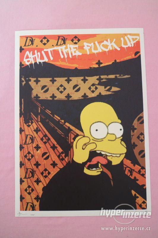 Death NYC - Originální grafika, The Simpsons - foto 1