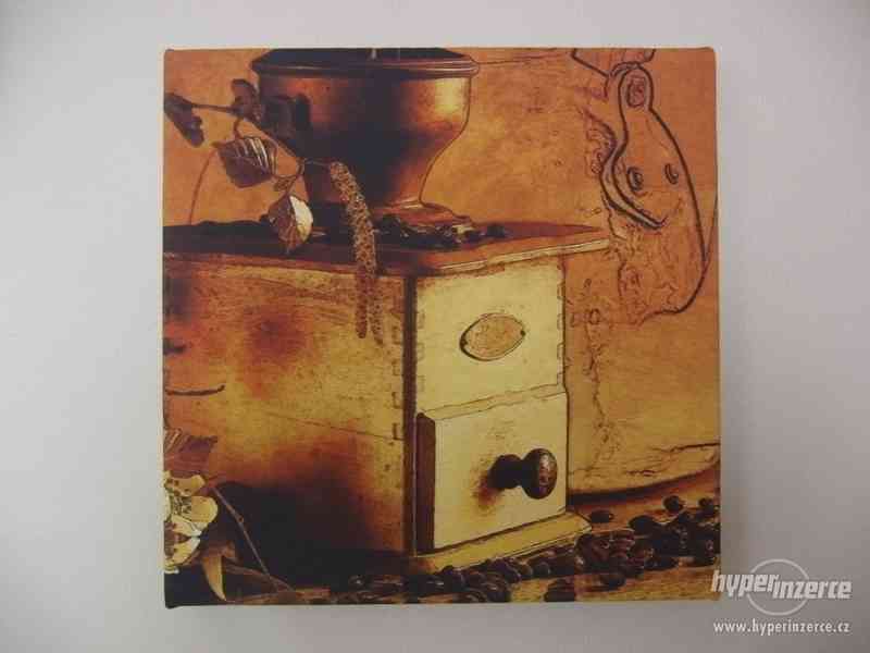 Trojdílný obraz - káva, do kuchyně - 90 x 30 cm - foto 2
