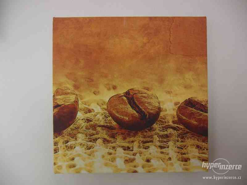 Trojdílný obraz - káva, do kuchyně - 90 x 30 cm - foto 4