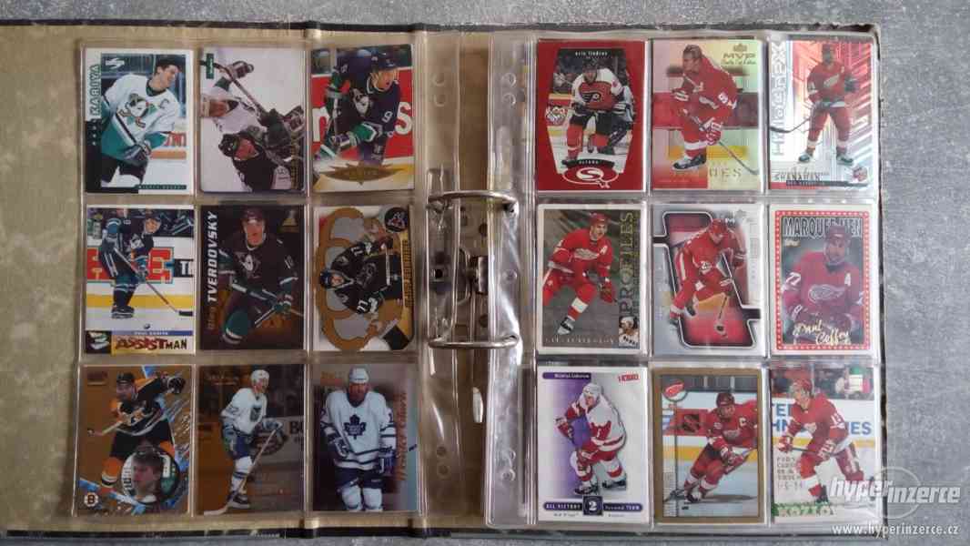 Velká sbírka hokejových kartiček - foto 2