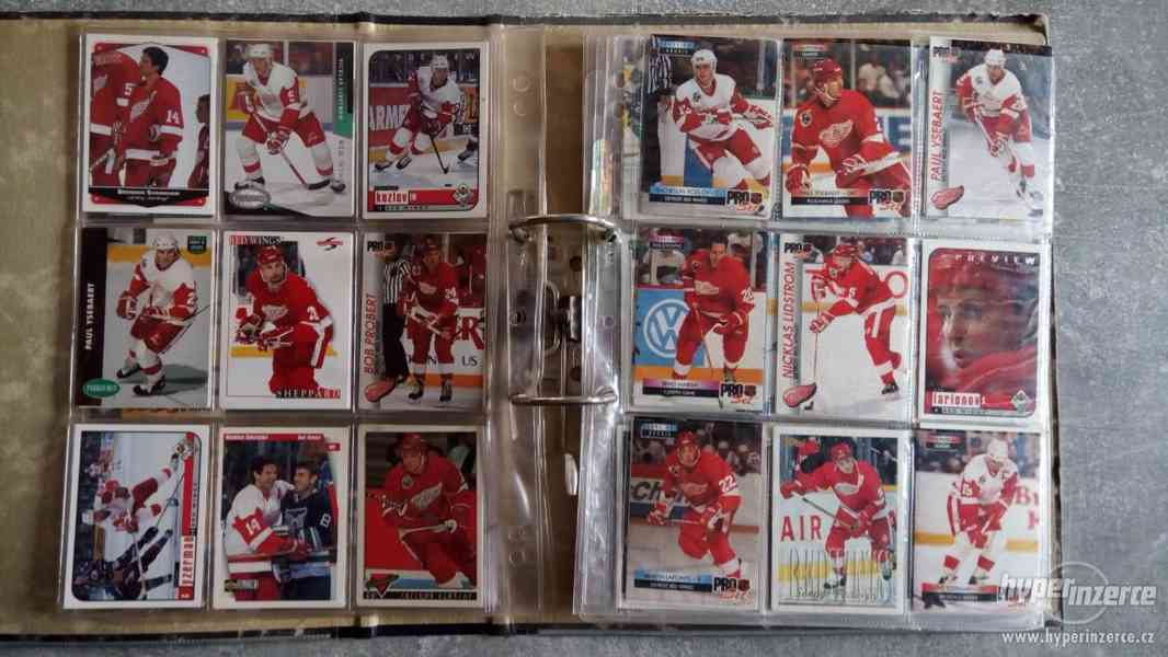 Velká sbírka hokejových kartiček - foto 3