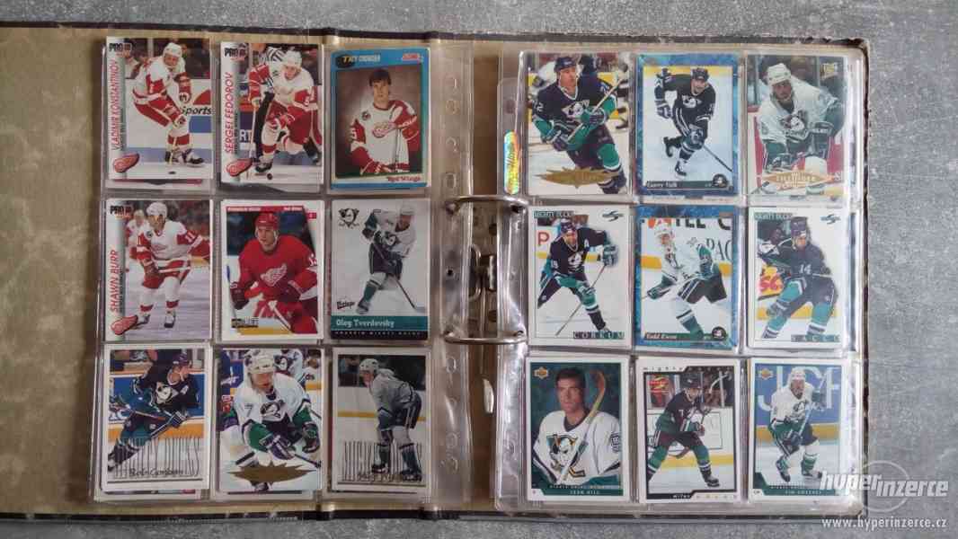Velká sbírka hokejových kartiček - foto 4