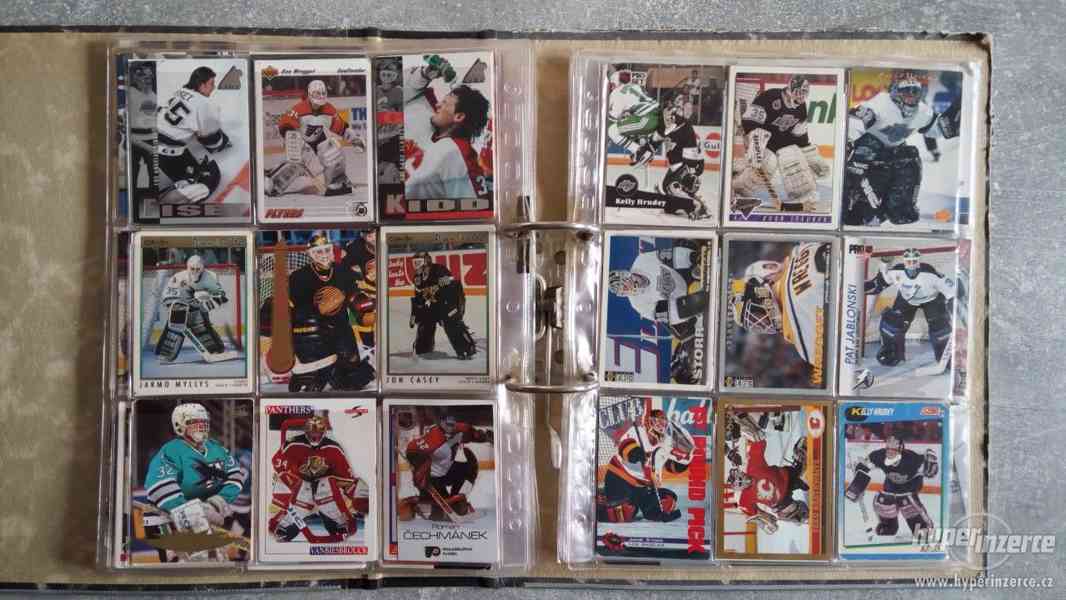 Velká sbírka hokejových kartiček - foto 10