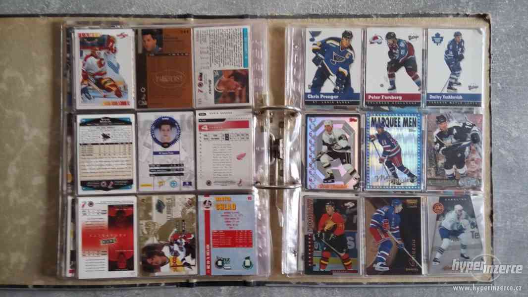 Velká sbírka hokejových kartiček - foto 12