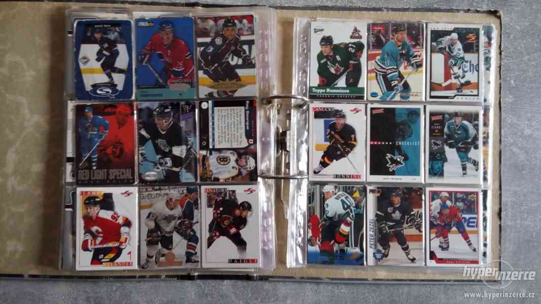 Velká sbírka hokejových kartiček - foto 14