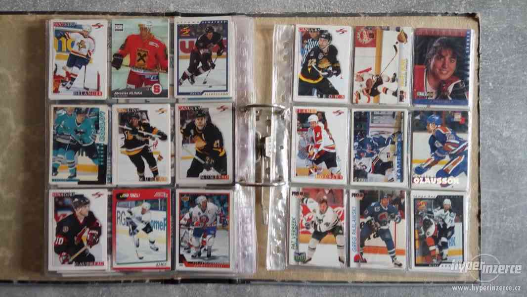 Velká sbírka hokejových kartiček - foto 16
