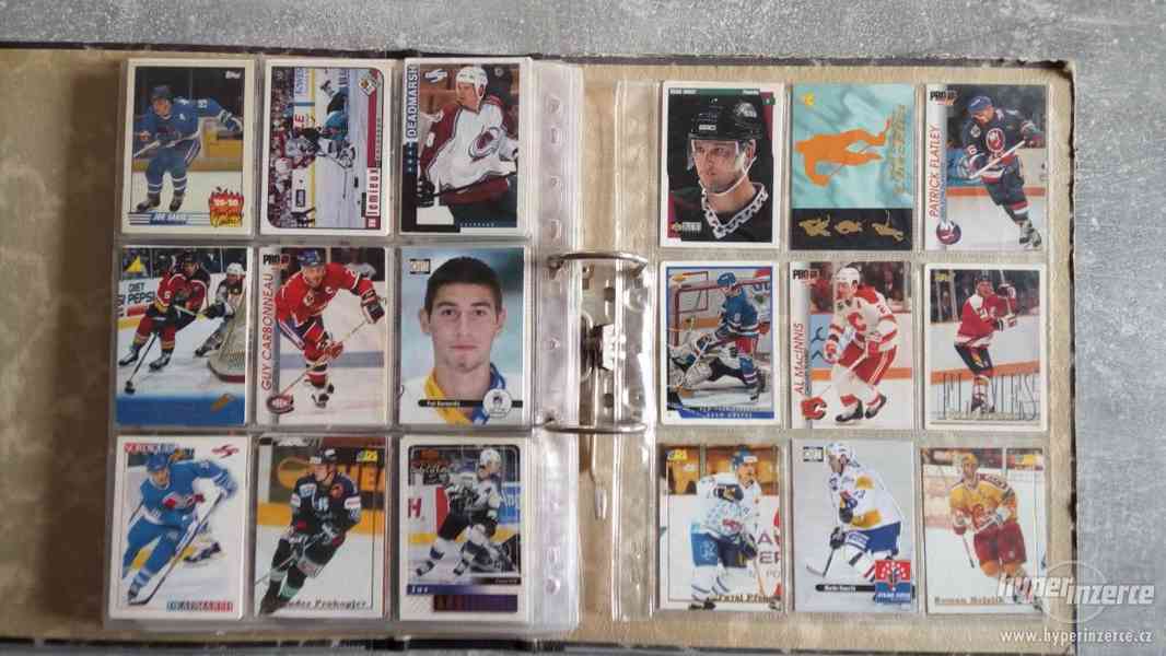 Velká sbírka hokejových kartiček - foto 18