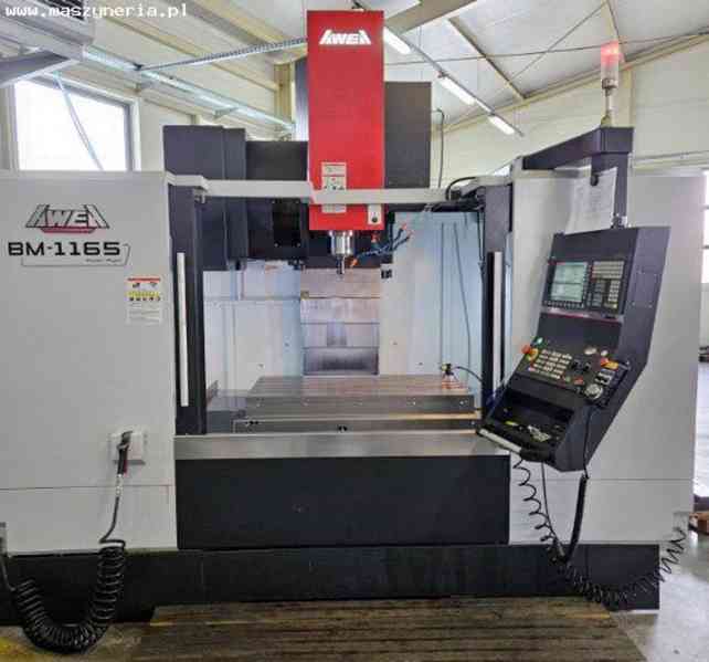 CNC vertikální obráběcí centrum AWEA BM-1165 - foto 2