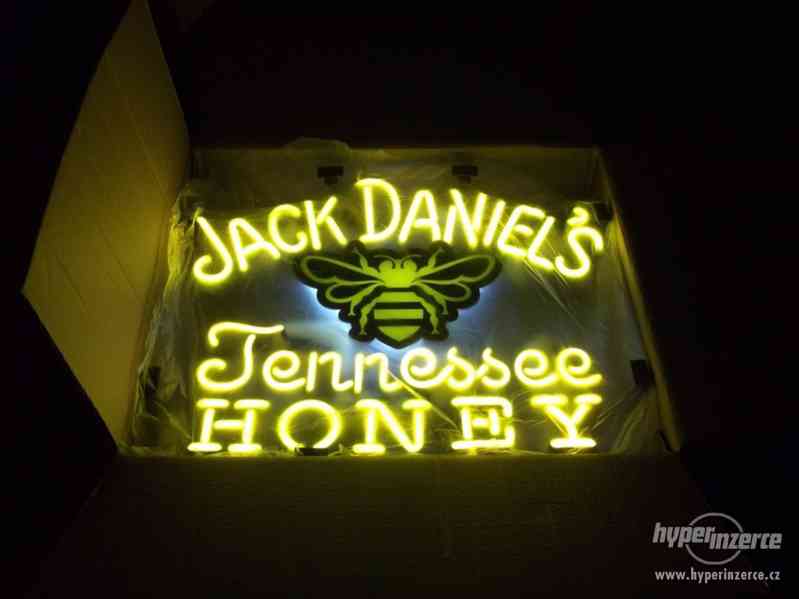 Světelná reklama (neon) Jack Daniels Honey, - foto 1