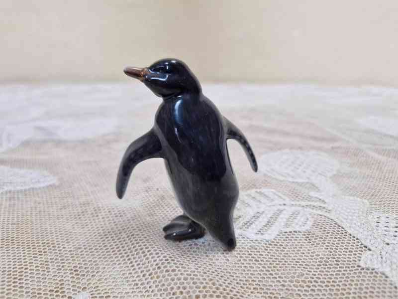 Krásná porcelánová soška Tučňák Rosenthal Signováno - foto 4