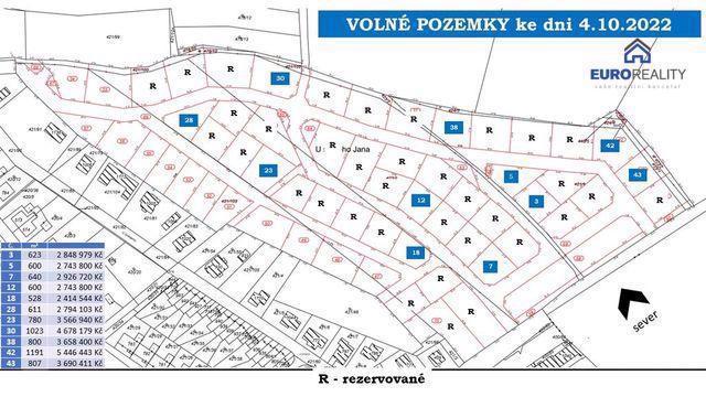 Prodej, stavební pozemek, 664 m2, Benátky nad Jizerou - foto 2