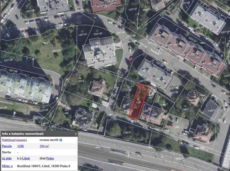 Prodej stavebního pozemku 294 m² Praha - foto 12