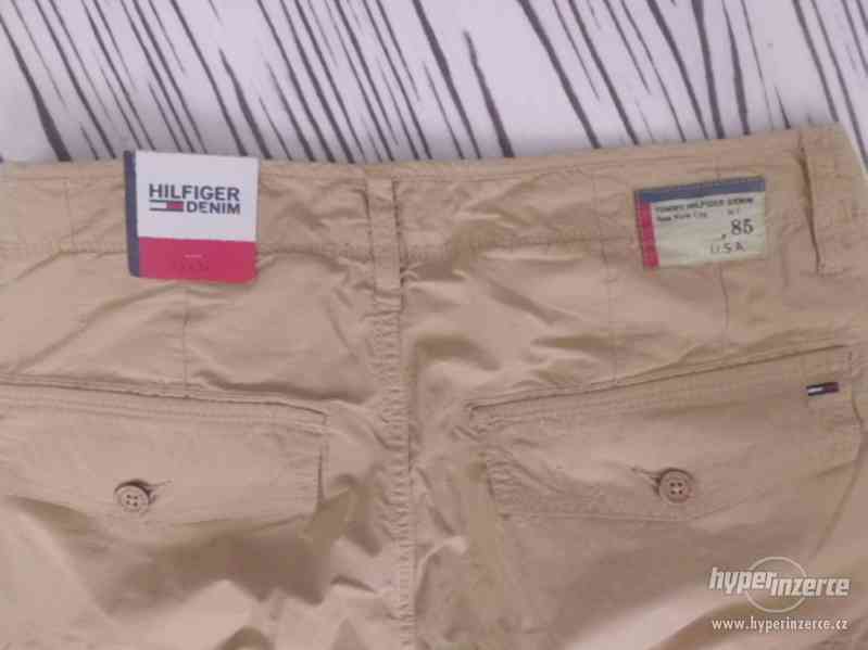 TOMMY HILFIGER DENIM USA nové kalhoty 33x34 pas 84cm - foto 3